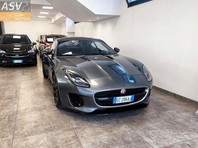 Usata Jaguar F-Type R-Dynamic 300 CV (220 kW) 2018 Grigio Coupé