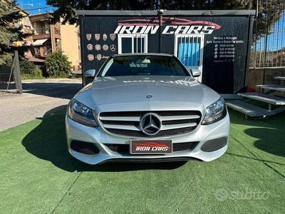 Usata Mercedes C200 Exclusive 136 CV (100 kW) 2016 Grigio Berlina