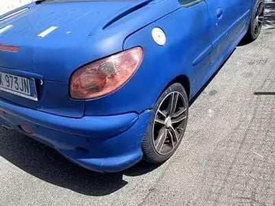 Usata Peugeot 206 2005 Blu Cabrio