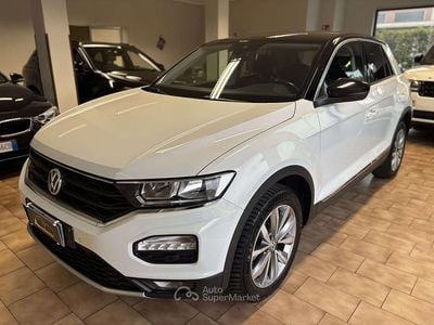 Usata VW T-Roc Advance 150 CV (110 kW) 2018 Bianco SUV