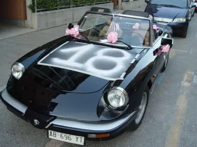 Usata Alfa Romeo Spider 128 CV (94 kW) 1984 Nero Cabrio