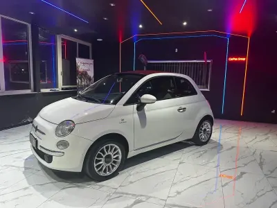 Begagnad Fiat 500C Pop 69 HK (50 kW) 2012 Vit Cab