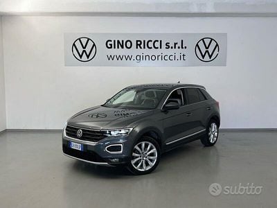 Usata VW T-Roc Advance 150 CV (110 kW) 2020 Grigio SUV