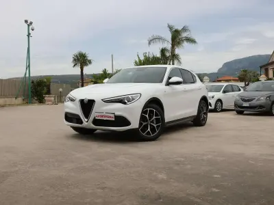 Usata Alfa Romeo Stelvio Ti 209 CV (153 kW) 2021 Bianco SUV