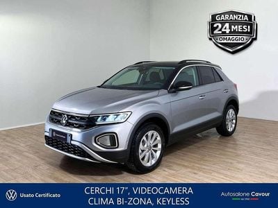 Usata VW T-Roc Edition 116 CV (85 kW) 2024 Pyrit silver SUV