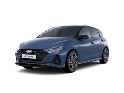 Nuova Hyundai i20 N Line 101 CV (74 kW) 2026 Vibrant blue pearl + black roo Utilitaria