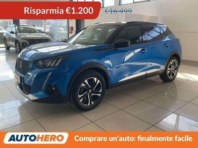 Usata Peugeot e-2008 GT-line 100 kW (136 CV) 2020 Blu SUV