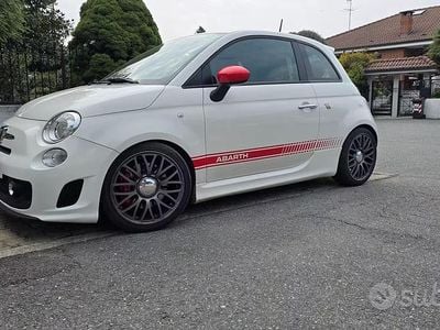 Usata Abarth 500 135 CV (99 kW) 2014 Bianco Berlina