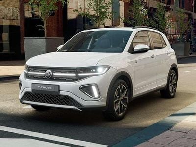Bianco Nuova 2025 VW T-Cross R-line Plus SUV | 26.400 € (Buon prezzo)