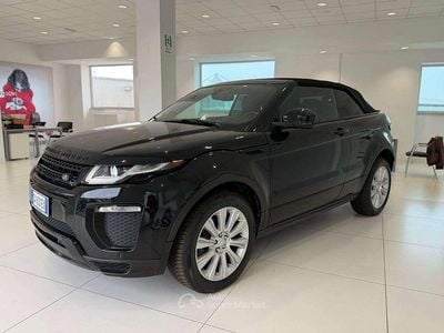 Usata Land Rover Range Rover evoque HSE Dynamic 179 CV (131 kW) 2018 Nero Cabrio