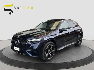 Usata Mercedes GLC220 AMG Line Premium Plus 197 CV (144 kW) 2023 Blu/azzurro SUV