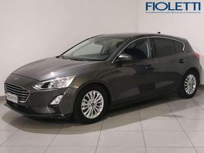 Usata Ford Focus Titanium 120 CV (88 kW) 2018 Grigio Utilitaria
