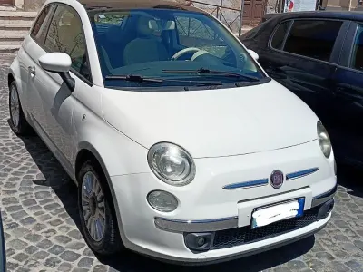 Usata Fiat 500 Lounge 69 CV (50 kW) 2012 Bianco Berlina