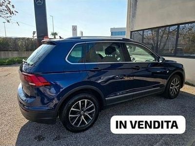Usata VW Tiguan Business 116 CV (85 kW) 2018 Blu SUV