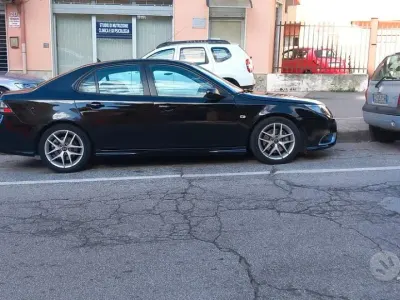 Usata Saab 9-3 Aero 180 CV (132 kW) 2008 Nero Berlina