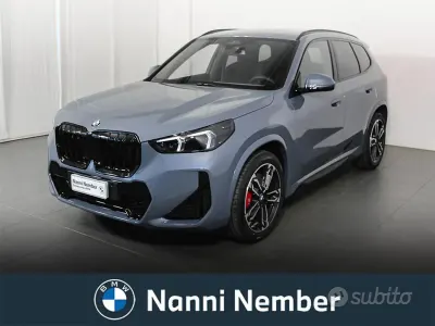 Nuova BMW X1 M Sport 163 CV (119 kW) 2026 Storm bay metallizzato SUV