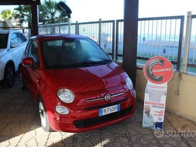 Usata Fiat 500 Lounge 69 CV (50 kW) 2018 Rosso Utilitaria