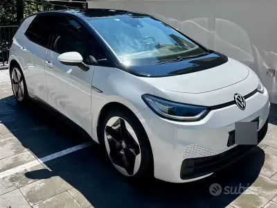 Usata VW ID.3 Pro Performance 69 kW (95 CV) 2021 Bianco Utilitaria