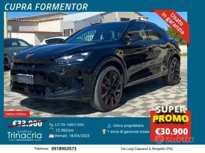 Usata Cupra Formentor 150 CV (110 kW) 2025 Nero SUV