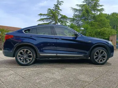 Begagnad BMW X4 xLine 190 HK (139 kW) 2015 Blå SUV