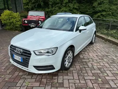 Usata Audi A3 110 CV (80 kW) 2016 Bianco Berlina