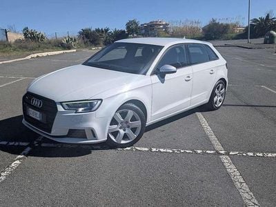 Usata Audi A3 Sport 110 CV (80 kW) 2017 Bianco Berlina