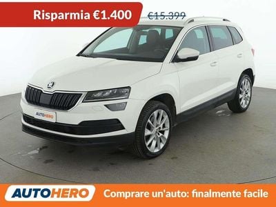 Usata Skoda Karoq Style 116 CV (85 kW) 2018 Bianco SUV