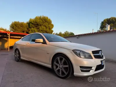 Usata Mercedes C250 204 CV (150 kW) 2012 Bianco