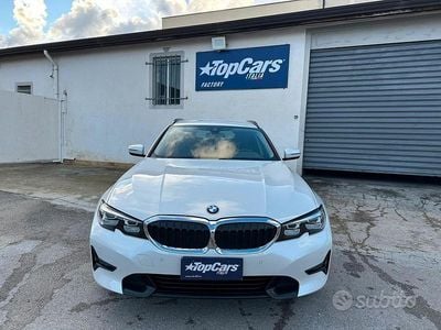 Usata BMW 320e Sport Line 190 CV (139 kW) 2021 Bianco Station wagon