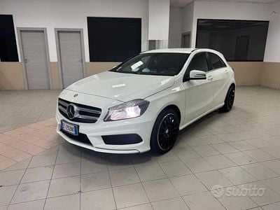 Usata Mercedes A180 Premium 109 CV (80 kW) 2014 Bianco Berlina