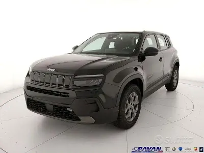 Nieuw Jeep Avenger Longitude 101 PK (74 kW) 2025 Zwart SUV
