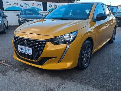 Usata Peugeot 208 75 CV (55 kW) 2022 Giallo Utilitaria