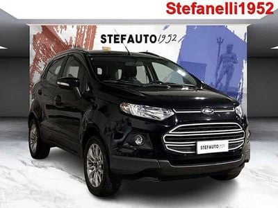 Usata Ford Ecosport S 125 CV (91 kW) 2016 Nero SUV