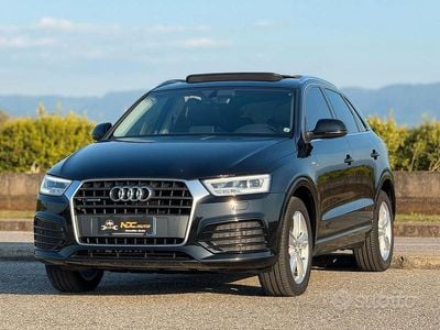 Usata Audi Q3 S-Line 150 CV (110 kW) 2018 Nero SUV