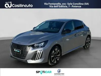 Usata Peugeot 208 Allure 101 CV (74 kW) 2025 Argento Utilitaria