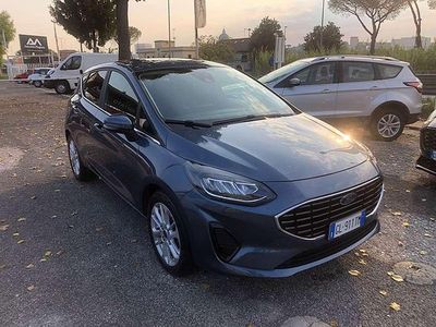 Usata Ford Fiesta Titanium 75 CV (55 kW) 2022 Blu/azzurro Utilitaria