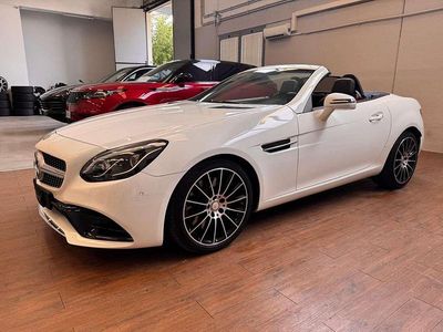 Usata Mercedes SLC200 AMG line 184 CV (135 kW) 2017 Bianco Cabrio
