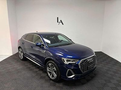 Usata Audi Q3 Sportback S-Line 150 CV (110 kW) 2021 Blu/azzurro SUV
