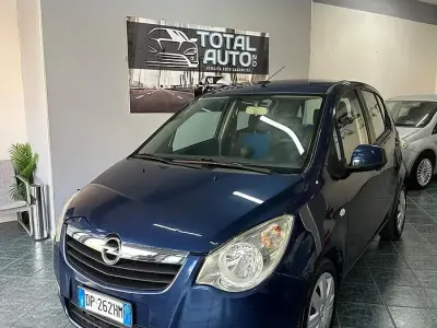 Usata Opel Agila Enjoy 65 CV (47 kW) 2008 Blu Utilitaria