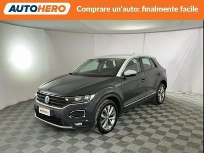 Usata VW T-Roc Style 115 CV (84 kW) 2018 Nero SUV