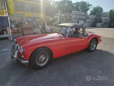 Usata MG MGA 1950 Rosso Cabrio