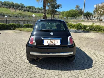 Usata Fiat 500 Lounge 69 CV (50 kW) 2008 Nero Utilitaria