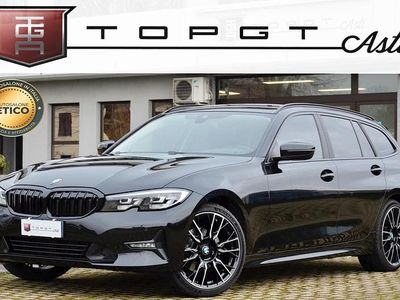 Usata BMW 320e Advantage 190 CV (139 kW) 2020 Nero Station wagon