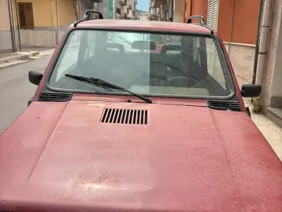 Usata Fiat Panda 54 CV (39 kW) 2002 Rosso Utilitaria