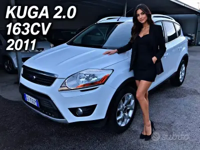Usata Ford Kuga 136 CV (100 kW) 2011 Bianco SUV