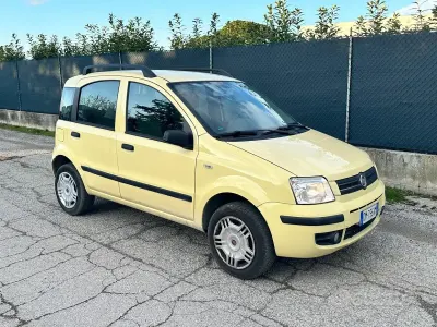 Begagnad Fiat Panda Dynamic 60 HK (44 kW) 2008 Gul Halvkombi