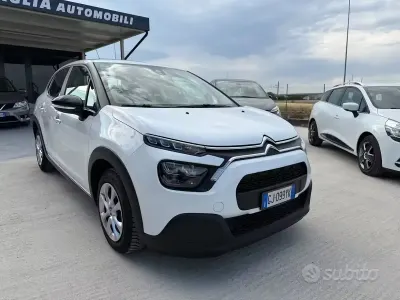 Usata Citroën C3 Feel 102 CV (75 kW) 2022 Bianco Utilitaria