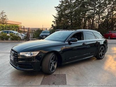 Usata Audi A6 S-Line 177 CV (130 kW) 2012 Nero Station wagon