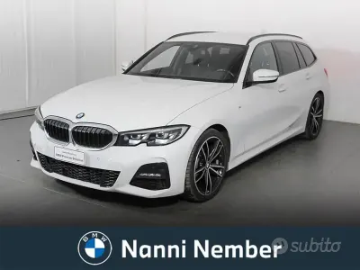 Usata BMW 320e M Sport 190 CV (139 kW) 2020 Bianco Station wagon