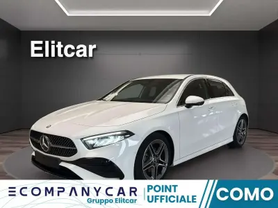 Usata Mercedes A180 AMG Line Premium 116 CV (85 kW) 2024 Bianco polare Berlina